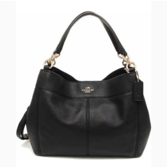 Coach Lexy Plebble Small Leather Shoulder Bag - Picture 2 of 5